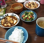 晩御飯作りました
